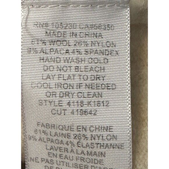 Joie Women Size S Radegonde Alpaca Wool Fair Isle Cardigan Cozy Fall Winter - Picture 9 of 9